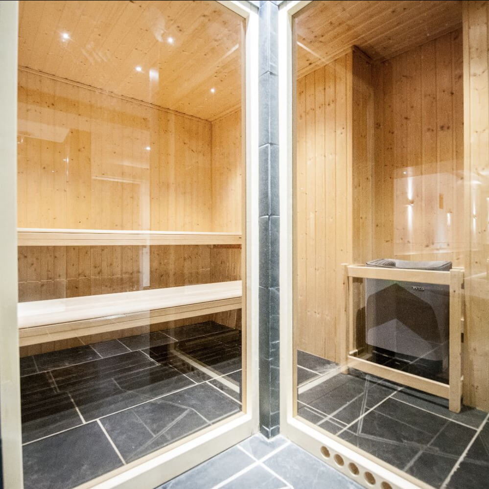 Sauna at the Alchemist Spa