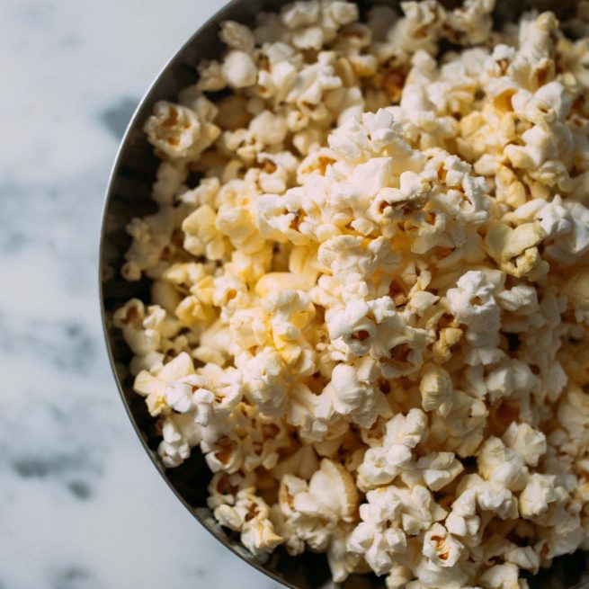 Popcorn in Neo Cinema Woolacombe