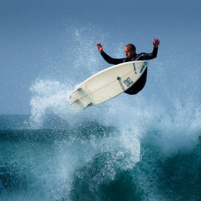 Surfing holiday in North Devon
