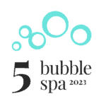 5 bubble spa 2023 logo